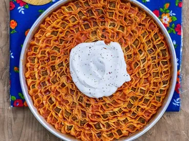 Afyon Kayseri Tepsi Mantısı